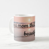 She makes life beautiful kaffeetasse (Vorderseite Links)