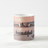 She makes life beautiful kaffeetasse (Mittel)