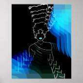 she - negativo - efeito poster (Vorne)