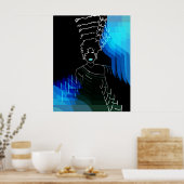 she - negativo - efeito poster (Küche)