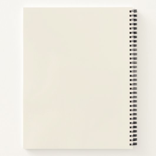 She Remembered Who She Was Spiral Notebook – Moder Notizblock (Rückseite)