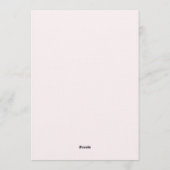 She’s a Sweet TWO Donut Girl’s 2nd Birthday Party Einladung (Rückseite)