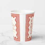 She’s ready to pop baby shower pappbecher (Rechts)