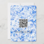 She’s Ready To Pop Boy Baby Shower Einladung (Rückseite)