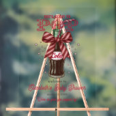 She’s Ready to Pop Cola Bottle Baby Shower Welcome Acrylschild (Neutral)