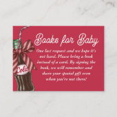 She’s Ready to Pop Cola Bottle Books for Baby Begleitkarte (Vorderseite)