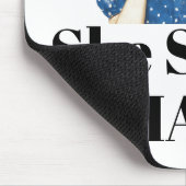 She Said What? Mouse Pad Mousepad (Ecke)