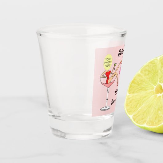 She Shed Shot Glass Schnapsglas (Links)