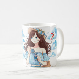 She Smiles in Summer マグカップ Kaffeetasse