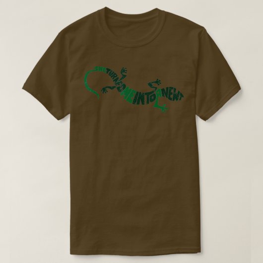 She turned me into a Newt T-Shirt (Design vorne)