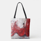 "She Twirls" Art Tote Bag Tasche (Rückseite)