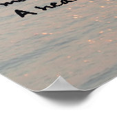 "She Walking in Beauty" Print Poster (Ecke)