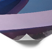 She Walks on Water (and Hearts) Poster (Ecke)