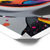 She Was Hot Enough to Melt Your Face Off Poster (Ecke)