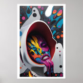 She Was Hot Enough to Melt Your Face Off Poster (Vorne)