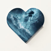 She Who Rises from the Crystal Sea Notizblock (Rückseite)