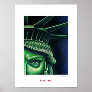 She Won't Forget - Print Poster