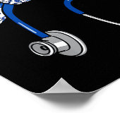 She Works With Willing Hands Proverbs 31 13 Christ Poster (Ecke)