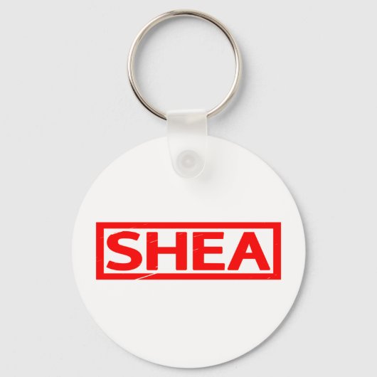 Shea Briefmarke Schlüsselanhänger (Vorderseite)