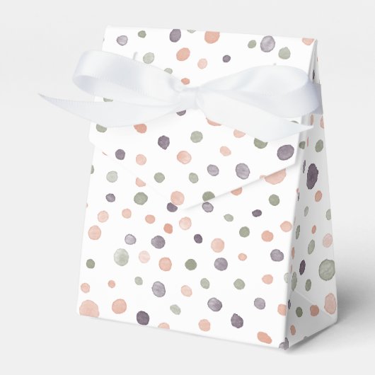 Shea Confetti Watercolor Dots Gefälts Box Geschenkschachtel (Vorderseite)