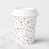 Shea Confetti Watercolor Dots Paper Cup Pappbecher (Rechts)
