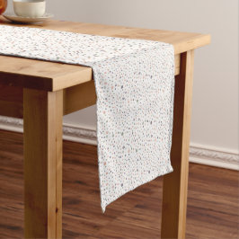 Shea Confetti Watercolor Dots Table Runner Mittelgroßer Tischläufer