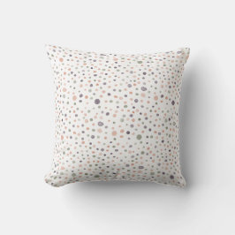 Shea Confetti Watercolor Dots Throw Kissen