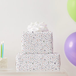 Shea Confetti Watercolor Dots Wrapping Paper Geschenkpapier