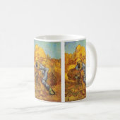 Sheaf Binder (nach Millet) von Vincent van Gogh Kaffeetasse (VorderseiteRechts)