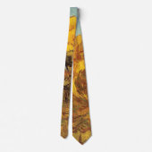 Sheaf Binder (nach Millet) von Vincent van Gogh Krawatte (Rückseite)