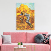 Sheaf Binder (nach Millet) von Vincent van Gogh Leinwanddruck (Insitu (Wohnzimmer))