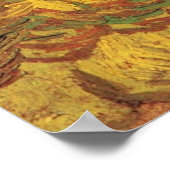 Sheaf Binder (nach Millet) von Vincent van Gogh Poster (Ecke)