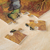 Sheaf Binder (nach Millet) von Vincent van Gogh Puzzle (Seite)