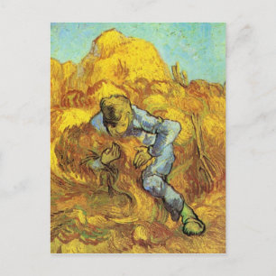 Sheaf Binder von Vincent van Gogh Postkarte