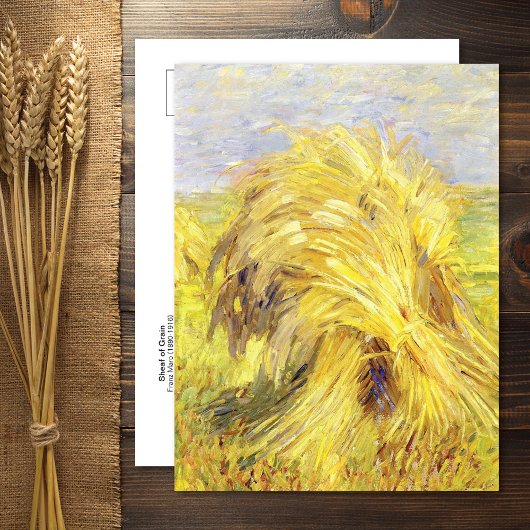 Sheaf von Grain Franz Marc Postcard Postkarte