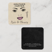 Shear Modern Rustic Hair Beauty | STYLIST Terminkarte (Vorne/Hinten)