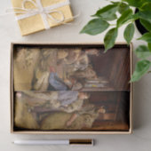 Shear the Rams, 1890 von Tom Roberts Seidenpapier (Geschenk)