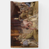 Shear the Rams (Australian Art) (Tom Roberts) Banner (Vertikal)