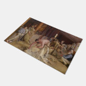 Shear the Rams (Australian Art) (Tom Roberts) Fußmatte (Schrägansicht)