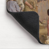 Shear the Rams (Australian Art) (Tom Roberts) Mousepad (Ecke)