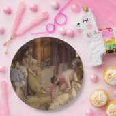 Shear the Rams (Australian Art) (Tom Roberts) Pappteller (Party)