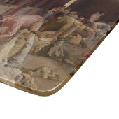 Shear the Rams (Australian Art) (Tom Roberts) Schneidebrett (Ecke)