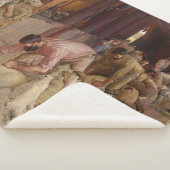 Shear the Rams (Australian Art) (Tom Roberts) Sherpadecke (3/4)