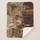 Shear the Rams (Australian Art) (Tom Roberts) Sherpadecke (Vorderseite)