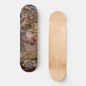 Shear the Rams (Australian Art) (Tom Roberts) Skateboard (Vorderseite)