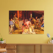 Shear the Rams Tom Roberts 1890 Australian Art Leinwanddruck (Insitu (Wohnzimmer))