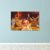 Shear the Rams Tom Roberts 1890 Australian Art Leinwanddruck (Insitu (Holzboden))