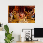 Shear the Rams Tom Roberts 1890 Australian Art Poster (Heimbüro)