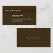 Sheare Zickzack Visitenkarte (Vorne/Hinten)