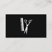 Shears und Comb Visitenkarte (Rückseite)